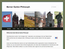Tablet Screenshot of berner-garten-philosoph.com